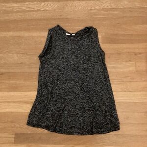 Women's Sleeveless Gray Top